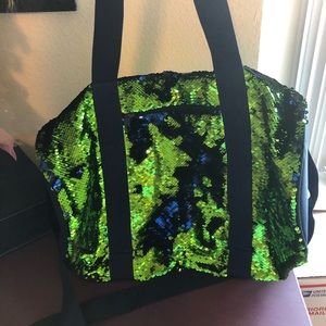 Sequined Duffel Bag